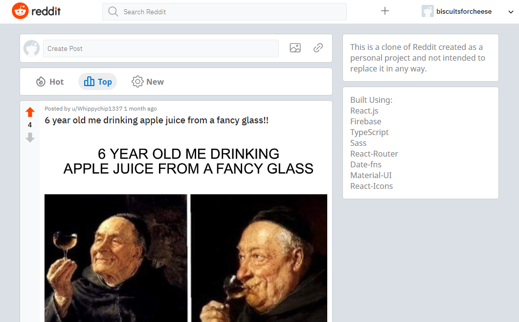 Screenshot of Clonedit project